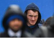 15 February 2020; Peter Dooley of Leinster arrives ahead of the Guinness PRO14 Round 11 match between Leinster and Toyota Cheetahs at the RDS Arena in Dublin. Photo by Ramsey Cardy/Sportsfile