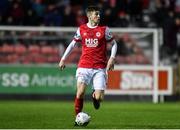 14 February 2020; Rory Feely of St Patrick's Athletic during the SSE Airtricity League Premier Division match between St Patrick's Athletic and Waterford United at Richmond Park in Dublin. Photo by Sam Barnes/Sportsfile