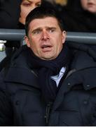 15 February 2020; Former Republic of Ireland international and current FAI Interim Deputy Chief Executive Niall Quinn in attendance prior to the SSE Airtricity League Premier Division match between Bohemians and Shamrock Rovers at Dalymount Park in Dublin. Photo by Stephen McCarthy/Sportsfile