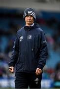 15 February 2020; Leinster head coach Leo Cullen prior to the Guinness PRO14 Round 11 match between Leinster and Toyota Cheetahs at the RDS Arena in Dublin. Photo by Harry Murphy/Sportsfile