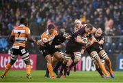 15 February 2020; Ross Molony of Leinster is tackled by JP du Preez of Toyota Cheetahs during the Guinness PRO14 Round 11 match between Leinster and Toyota Cheetahs at the RDS Arena in Dublin. Photo by Ramsey Cardy/Sportsfile