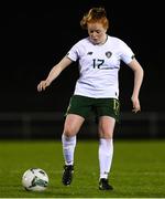14 February 2020; Kate O‘Dowd of Republic of Ireland during the Women's Under-17s International Friendly between Republic of Ireland and Iceland at the RSC in Waterford United. Photo by Matt Browne/Sportsfile