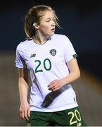 14 February 2020; Emily Corbet of Republic of Ireland during the Women's Under-17s International Friendly between Republic of Ireland and Iceland at the RSC in Waterford United. Photo by Matt Browne/Sportsfile