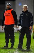 15 February 2020; Carlow manager Colm Bonnar, right, and selector PJ Delaney during the Allianz Hurling League Division 1 Group B Round 3 match between Carlow and Dublin at Netwatch Cullen Park in Carlow. Photo by David Fitzgerald/Sportsfile