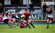 12 February 2020; Adam Strong of Kilkenny College during the Bank of Ireland Leinster Schools Senior Cup Second Round match between Kilkenny College and Newbridge College at Energia Park in Dublin. Photo by Piaras Ó Mídheach/Sportsfile