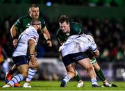 15 February 2020; Gavin Thornbury of Connacht is tackled by Rhys Gill of Cardiff Blues during the Guinness PRO14 Round 11 match between Connacht and Cardiff Blues at the Sportsground in Galway. Photo by Eóin Noonan/Sportsfile