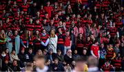 12 February 2020; Kilkenny College supporters during the Bank of Ireland Leinster Schools Senior Cup Second Round match between Kilkenny College and Newbridge College at Energia Park in Dublin. Photo by Piaras Ó Mídheach/Sportsfile