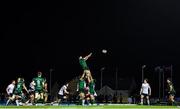 15 February 2020; Paul Boyle of Connacht wins possession in the line-out during the Guinness PRO14 Round 11 match between Connacht and Cardiff Blues at the Sportsground in Galway. Photo by Eóin Noonan/Sportsfile