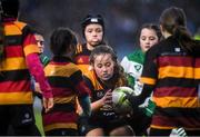 15 February 2020; Action from the Bank of Ireland Half-Time Minis between Lansdowne RFC and Balbriggan RFC at the Guinness PRO14 Round 11 match between Leinster and Toyota Cheetahs at the RDS Arena in Dublin. Photo by Ramsey Cardy/Sportsfile