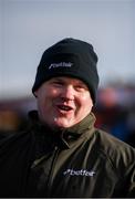 16 February 2020; Trainer Gordon Elliott after sending out Sassy Yet Classy to win the Kevin Brady Car Sales Mares Handicap Hurdle at Navan Racecourse in Navan, Meath. Photo by Harry Murphy/Sportsfile