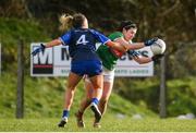 16 February 2020; Rachel Kearns of Mayo in action against Rebecca Casey of Waterford during the Lidl Ladies National Football League Division 1 Round 3 match between Mayo and Waterford at Swinford Amenity Park in Swinford, Mayo. Photo by Sam Barnes/Sportsfile