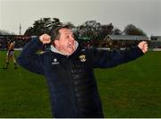 16 February 2020; Wexford manager Davy Fitzgerald reacts as the final whistle is blown at the Allianz Hurling League Division 1 Group B Round 3 match between Wexford and Kilkenny at Chadwicks Wexford Park in Wexford. Photo by Ray McManus/Sportsfile