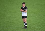 12 February 2020; John Shanahan of Newbridge College during the Bank of Ireland Leinster Schools Senior Cup Second Round match between Kilkenny College and Newbridge College at Energia Park in Dublin. Photo by Piaras Ó Mídheach/Sportsfile