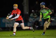 12 February 2020; Niall O'Leary of UCC in action against Fergal Hayes of IT Carlow during the Fitzgibbon Cup Final match between UCC and IT Carlow at Dublin City University Sportsgrounds in Glasnevin, Dublin. Photo by Piaras Ó Mídheach/Sportsfile