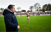 16 February 2020; Wexford manager Davy Fitzgerald during the last minutes of the Allianz Hurling League Division 1 Group B Round 3 match between Wexford and Kilkenny at Chadwicks Wexford Park in Wexford. Photo by Ray McManus/Sportsfile