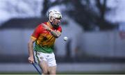 15 February 2020; Martin Kavanagh of Carlow during the Allianz Hurling League Division 1 Group B Round 3 match between Carlow and Dublin at Netwatch Cullen Park in Carlow. Photo by David Fitzgerald/Sportsfile