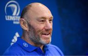 17 February 2020; Scrum coach Robin McBryde during a Leinster Rugby Press Conference at Leinster Rugby Headquarters in UCD, Dublin. Photo by Ramsey Cardy/Sportsfile