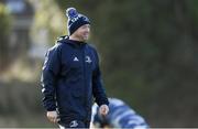 17 February 2020; Academy kitman Jim Bastick during Leinster Rugby squad training at UCD in Dublin. Photo by Ramsey Cardy/Sportsfile