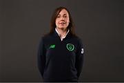 28 February 2018; Physio Angela Kenneally during a Republic of Ireland women's portrait session at Fota Island in Cork. Photo by Stephen McCarthy/Sportsfile