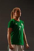 28 February 2018; Diane Caldwell during a Republic of Ireland women's portrait session at Fota Island in Cork. Photo by Stephen McCarthy/Sportsfile