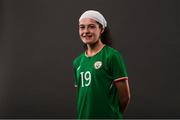 28 February 2018; Amy Boyle Carr during a Republic of Ireland women's portrait session at Fota Island in Cork. Photo by Stephen McCarthy/Sportsfile