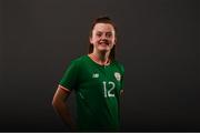 28 February 2018; Tyler Toland during a Republic of Ireland women's portrait session at Fota Island in Cork. Photo by Stephen McCarthy/Sportsfile