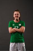 28 February 2018; Tyler Toland during a Republic of Ireland women's portrait session at Fota Island in Cork. Photo by Stephen McCarthy/Sportsfile