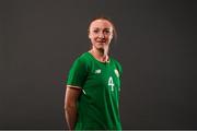 28 February 2018; Louise Quinn during a Republic of Ireland women's portrait session at Fota Island in Cork. Photo by Stephen McCarthy/Sportsfile