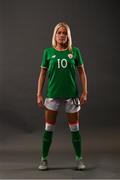 28 February 2018; Denise O'Sullivan during a Republic of Ireland women's portrait session at Fota Island in Cork. Photo by Stephen McCarthy/Sportsfile