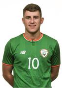 12 April 2018; Jake Walker during a Republic of Ireland U18 Schools squad portraits session at Home Farm FC in Whitehall, Dublin. Photo by David Fitzgerald/Sportsfile