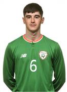 12 April 2018; Rory Doyle during a Republic of Ireland U18 Schools squad portraits session at Home Farm FC in Whitehall, Dublin. Photo by David Fitzgerald/Sportsfile