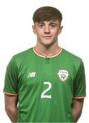 12 April 2018; Adam Conway during a Republic of Ireland U18 Schools squad portraits session at Home Farm FC in Whitehall, Dublin. Photo by David Fitzgerald/Sportsfile
