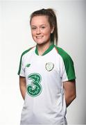 29 August 2018; Heather Payne during a Republic of Ireland Women's portrait session at Castleknock Hotel in Dublin. Photo by David Fitzgerald/Sportsfile
