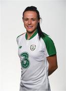 29 August 2018; Aine O'Gorman during a Republic of Ireland Women's portrait session at Castleknock Hotel in Dublin. Photo by David Fitzgerald/Sportsfile