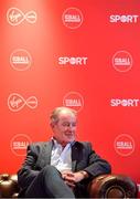 18 February 2020; Virgin Media Sport analyst Brian Kerr giving his views ahead of the Champions League last 16 tie between Atletico Madrid and Liverpool on Tuesday night (8pm kick-off on Virgin Media Sport) during an Off The Ball Live gig in association with Virgin Media, at The Alex Hotel in Dublin. Photo by Brendan Moran/Sportsfile