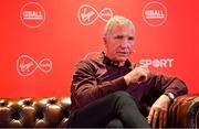 18 February 2020; Virgin Media Sport analyst Graeme Souness giving his views ahead of the Champions League last 16 tie between Atletico Madrid and Liverpool on Tuesday night (8pm kick-off on Virgin Media Sport) during an Off The Ball Live gig in association with Virgin Media, at The Alex Hotel in Dublin. Photo by Brendan Moran/Sportsfile