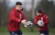 18 February 2020; Shane Daly during Munster Rugby squad training at the University of Limerick in Limerick. Photo by David Fitzgerald/Sportsfile