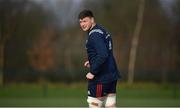 18 February 2020; Fineen Wycherley during Munster Rugby squad training at the University of Limerick in Limerick. Photo by David Fitzgerald/Sportsfile