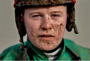 18 February 2020; Jockey Luke Dempsey after riding Spider Web in the BoyleSports Grand National Trial Handicap Steeplechase at Punchestown Racecourse in Kildare. Photo by Harry Murphy/Sportsfile