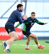 19 February 2020; Robbie Henshaw during Ireland Rugby squad training at IRFU High Performance Centre at the Sport Ireland Campus in Dublin. Photo by Brendan Moran/Sportsfile