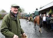 19 February 2020; Trainer Willie Mullins during a Willie Mullins Yard visit at Closutton in Bagenalstown, Co Carlow. Photo by Harry Murphy/Sportsfile