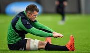 19 February 2020; Peter O'Mahony during Ireland Rugby squad training at IRFU High Performance Centre at the Sport Ireland Campus in Dublin. Photo by Brendan Moran/Sportsfile