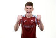18 February 2020; Stephen O'Connor during a Cobh Ramblers squad portraits session at Na Piarsaigh's GAA Club in Churchfield, Cork. Photo by Matt Browne/Sportsfile