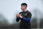 19 February 2020; Davy Williams of Midlands Area during the Shane Horgan Cup Round 4 match between North East Area and Midlands Area at Ashbourne RFC in Ashbourne, Co Meath. Photo by Piaras Ó Mídheach/Sportsfile