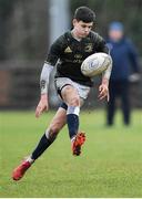 19 February 2020; Tom Larke of Metro Area during the Shane Horgan Cup Round 4 match between Metro Area and North Midlands Area at Ashbourne RFC in Ashbourne, Co Meath. Photo by Piaras Ó Mídheach/Sportsfile