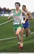 14 December 2003; Mark Kenneally, Ireland, in action during the Senior Men's event. European Cross Country Championships, Holyrood Park, Edinburgh, Scotland. Picture credit; Pat Murphy / SPORTSFILE *EDI*