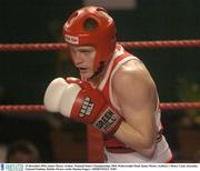 19 December 2003; James Moore, Arklow. National Senior Championships 2004, Welterweight Final, James Moore, (Arklow) v Henry Coyle, (Geesala), National Stadium, Dublin. Picture credit; Damien Eagers / SPORTSFILE *EDI*