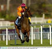 28 December 2003; Demophilos, with Paul Carberry up, on their way to winning the Durkan New Homes Hurdle, Leopardstown Racecourse, Dublin. Horse Racing. Picture Credit; Pat Murphy / SPORTSFILE *EDI*