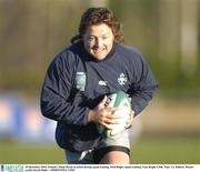 29 December 2003; Ireland's Shane Byrne in action during squad training. Irish Rugby squad training, Naas Rugby Club, Naas, Co. Kildare. Picture credit; David Maher / SPORTSFILE *EDI*