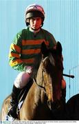 28 December 2003; Adarma, with Alan Crowe up, before the Durkan New Homes Hurdle, Leopardstown Racecourse, Dublin. Horse Racing. Picture Credit; Pat Murphy / SPORTSFILE *EDI*